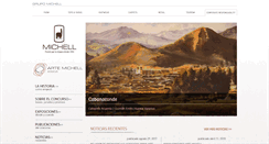 Desktop Screenshot of michellarte.com
